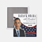 Aimant L'aimant Obama de 2013 (Recto/Verso)