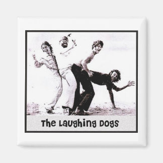 Aimant L'aimant rétro des chiens qui rient