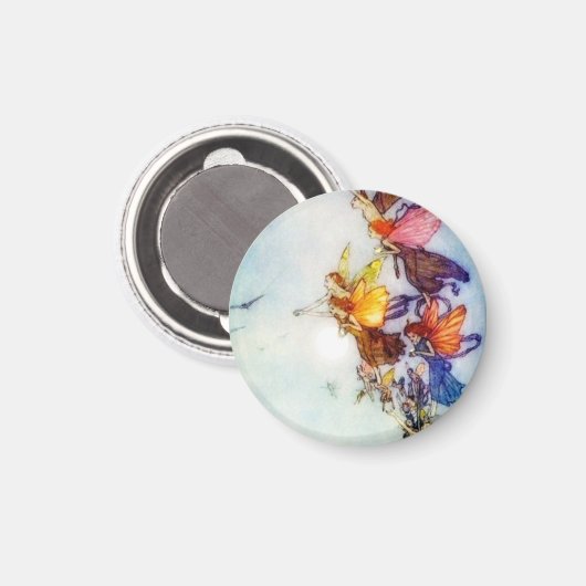 Aimant L'aimant rond des fées (Recto/Verso)