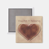 Aimant L'Aimant "Vous Êtes Une Bénédiction" (Recto/Verso)