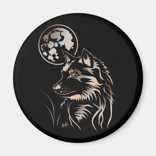 Aimant L'Aimante du loup (Devant)