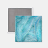 Aimant laine bleue (Recto/Verso)
