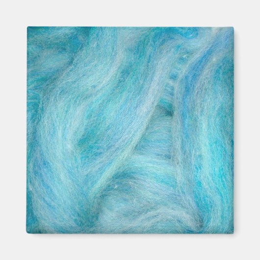 Aimant laine bleue (Devant)