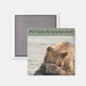 Aimant Laisser l'aimant fermé de la porte de réfection (Recto/Verso)