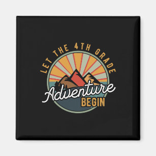 Aimant Laisser l'aventure de 4e année commencer le thé de