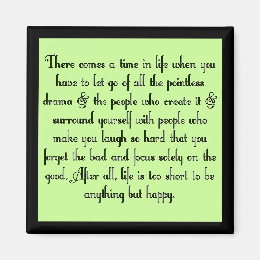 Aimant Laisser tomber le drame (Devant)