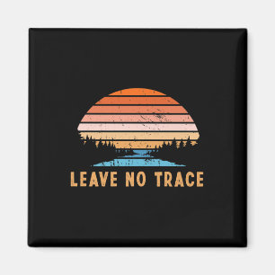 Aimant Laissez aucune trace _ Nature Montagnes _ Environn
