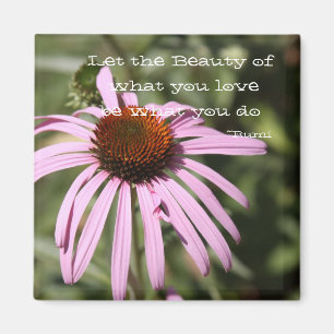 Aimant Laissez la beauté de ce que vous aimez