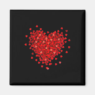 Aimant Laissez l'amour remplir votre coeur Valentines Ens