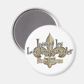 Aimant Laissez le bon temps rouler (Recto/Verso)