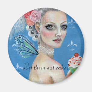 Aimant Laissez-les manger du gâteau