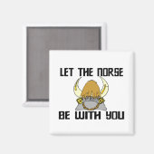 Aimant Laissez Les Normands Être Avec Vous (Recto/Verso)