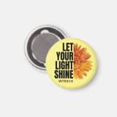 AIMANT LAISSEZ VOTRE LUMIÈRE S'ÉCLAIRER (Recto/Verso)