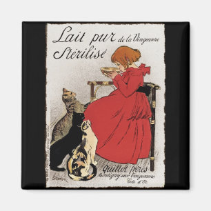 Aimant Lait d'essai pour les minous