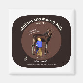 Aimant Lait d'orignal Matanuska (Devant)
