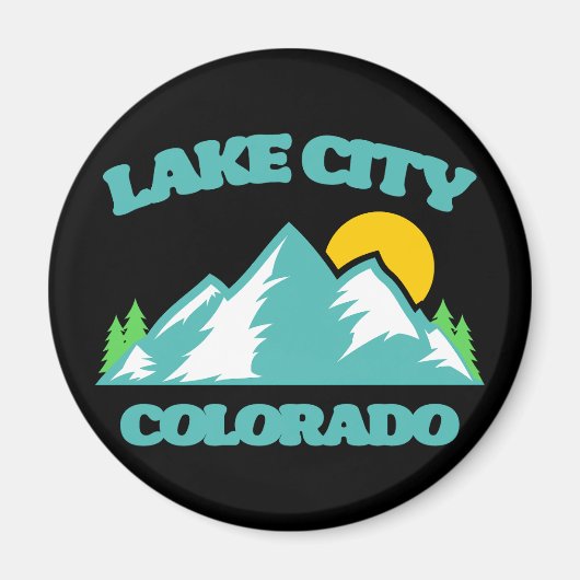 Aimant Lake City Colorado (Devant)