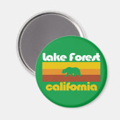 Aimant Lake Forest, Californie (Recto/Verso)
