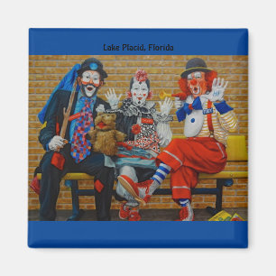 Aimant Lake Placid la Floride de clown de musée américa