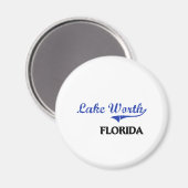 Aimant Lake Worth Florida City Classic (Recto/Verso)