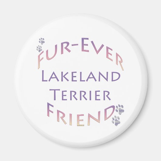 Aimant Lakeland Terrier Furever (Devant)
