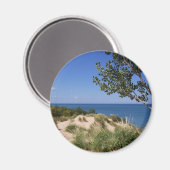 Aimant Lakeshore national des dunes de l'Indiana (Recto/Verso)