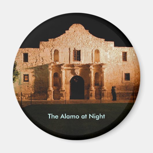 Aimant L'Alamo de nuit (Devant)