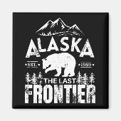 Aimant L'Alaska La Dernière Frontière (Devant)