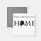 Aimant L'Alaska n'a pas de place comme chez soi (Recto/Verso)