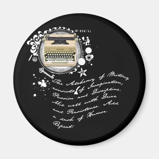 Aimant L'alchimie de l'écriture (Devant)