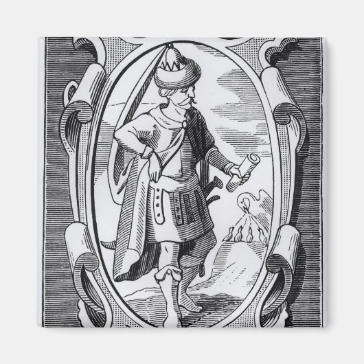 Aimant L'alchimiste Geber (Devant)