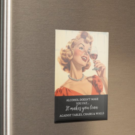 Aimant L'alcool ne vous fait pas grossir 