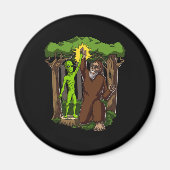 Aimant L'Alien de l'espace Bigfoot Mystery Théorie du com (Devant)