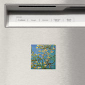 Aimant L'Amandier en fleurs de Vincent van Gogh (In Situ (Lave-vaisselle))