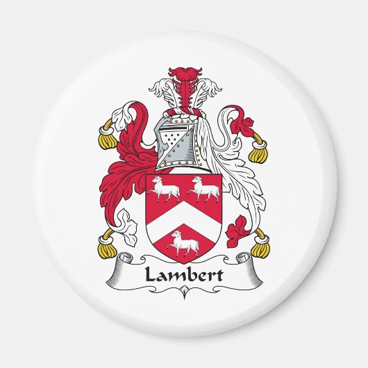 Aimant Lambert Family Crest (Devant)