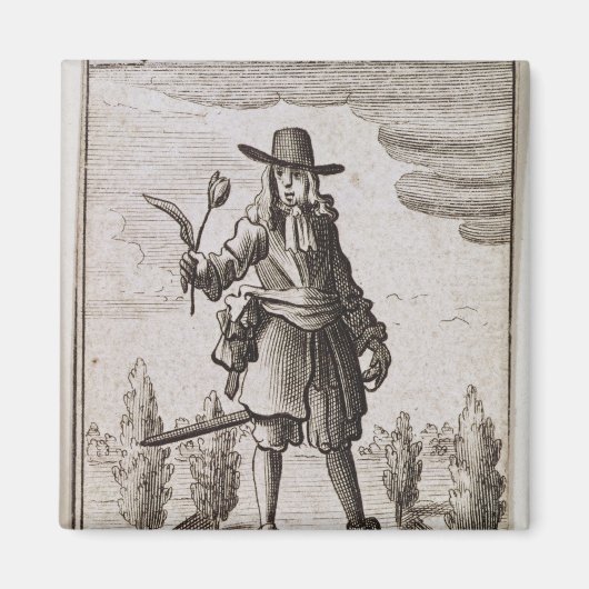 Aimant Lambert Simnel, Chevalier de la Tulipe d'Or (Devant)