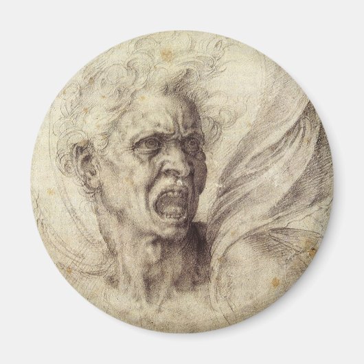 Aimant L'âme damnée de Michel-Ange, chef d'un homme (Devant)