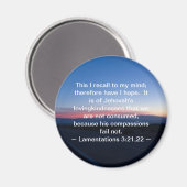 Aimant Lamentations 3:21-22 (Recto/Verso)
