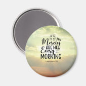 Aimant Lamentations 3:23 His Mercies New Every Morning (Recto/Verso)