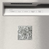 Aimant L'Amérique en flammes (In Situ (Lave-vaisselle))