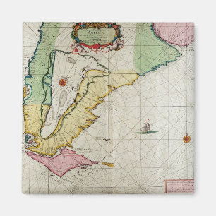 Aimant L'Amérique, plaquent 17 de 'Le Nouveau et d'Illum