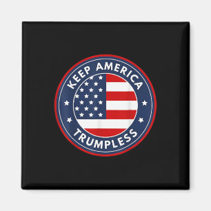 Aimant L'Amérique Trump Funny Anti Trump 2024 Pro Democr
