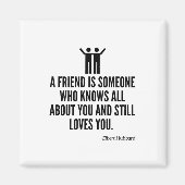 Aimant L'ami connaît tout sur toi (Devant)