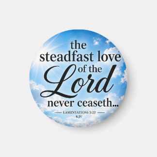 Aimant L'amour constant du Seigneur ne cesse jamais KJV