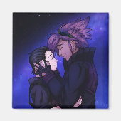 Aimant L'amour dans l'espace (Devant)