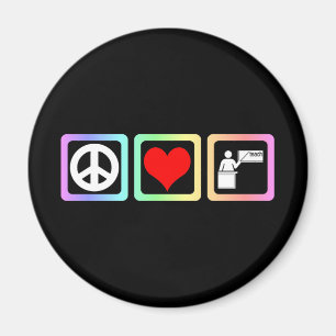 Aimant l'amour de paix enseignent