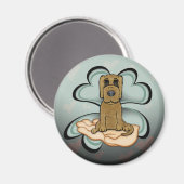 Aimant L'amour des chiots (Recto/Verso)