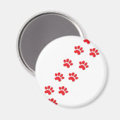 Aimant L'amour des chiots (Recto/Verso)