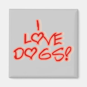 Aimant L'amour des coeurs I poursuit des T-shirts et des