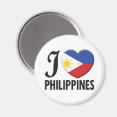 Aimant L'amour des Philippines (Recto/Verso)