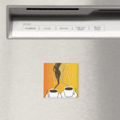 Aimant L'amour du café (In Situ (Lave-vaisselle))